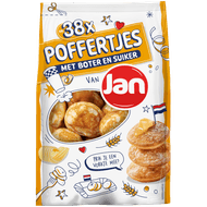 Jan Poffertjes met boter en suiker 38 stuks Foto van Jan Poffertjes met boter en suiker 38 stuks
