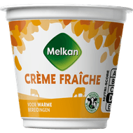 Melkan Creme fraiche 30% vet Foto van Melkan Creme fraiche 30% vet