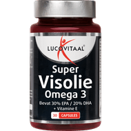 Lucovitaal Super visolie omega 3-6 30 Stuks