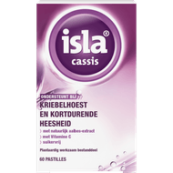 Isla Hoestpastilles cassis 60 stuks 60 Stuks