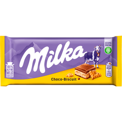 Milka Chocoladereep choco-biscuit