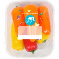 1 de Beste Snackpaprika Foto van 1 de Beste Snackpaprika