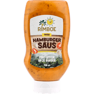 RIMBOESAUZEN Hamburgersaus squeeze Foto van RIMBOESAUZEN Hamburgersaus squeeze