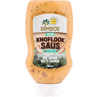RIMBOESAUZEN Pittige knoflooksaus squeeze Foto van RIMBOESAUZEN Pittige knoflooksaus squeeze