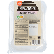 1 de Beste Pofaardappel met knoflooksaus Foto van 1 de Beste Pofaardappel met knoflooksaus