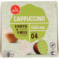 1 de Beste Koffiecups cappuccino sterkte 4 Foto van 1 de Beste Koffiecups cappuccino sterkte 4