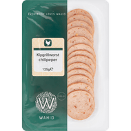 Wahid Kipgrillworst chilipeper Foto van Wahid Kipgrillworst chilipeper