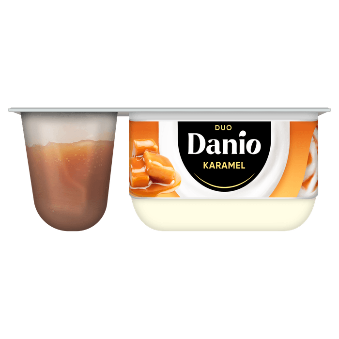 Danio Yoghurt duo met karamelsaus
