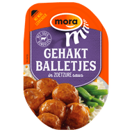 Foto van Mora Gehaktballetjes in zoetzure saus