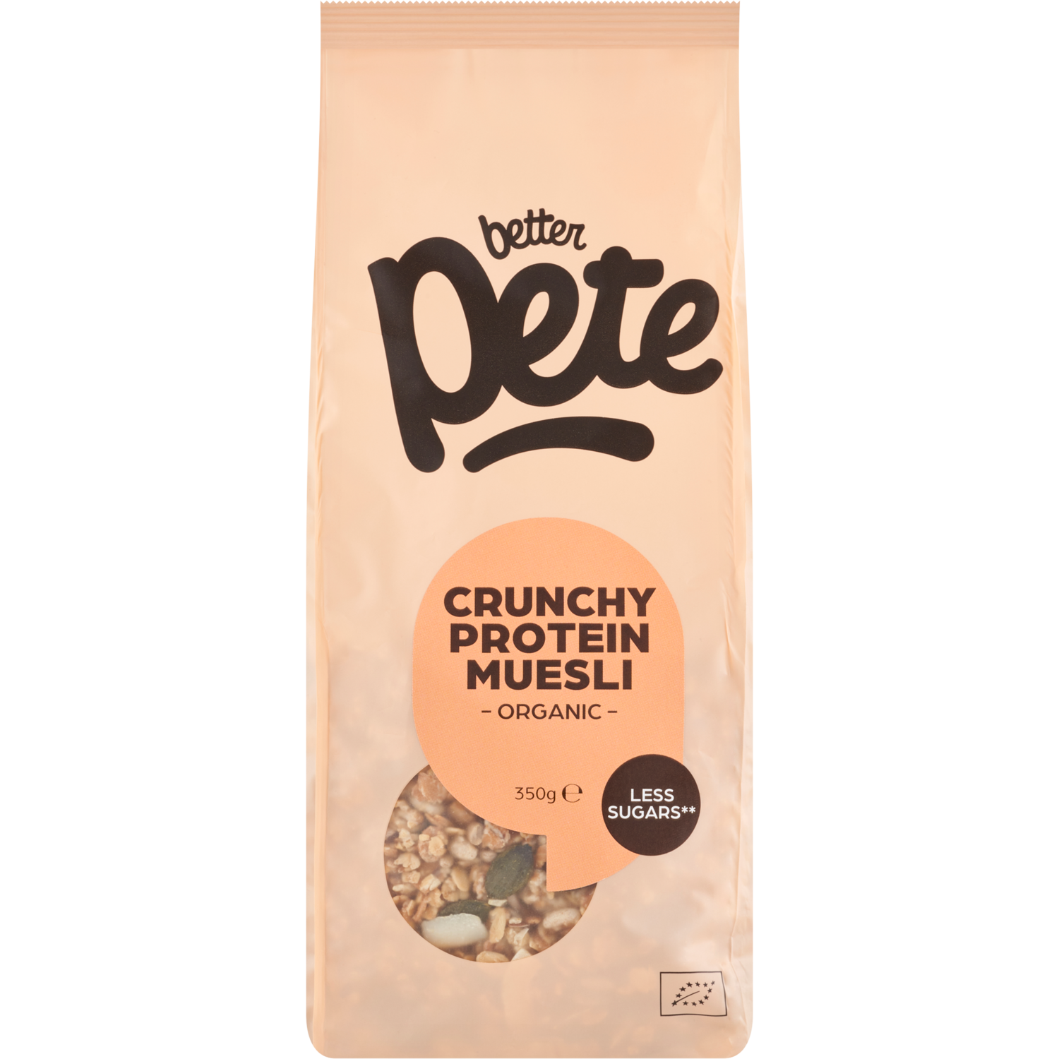 Better Pete Crunchy protein muesli