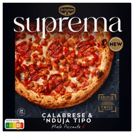 Dr. Oetker Suprema small pizza calabrese & nduja Foto van Dr. Oetker Suprema small pizza calabrese & nduja