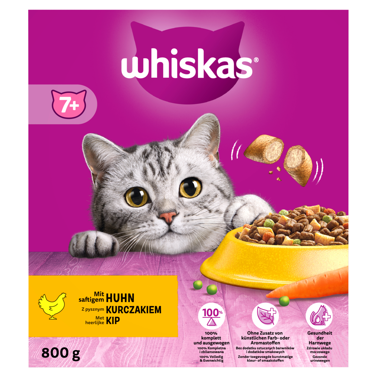 Whiskas Kattenvoer senior kip