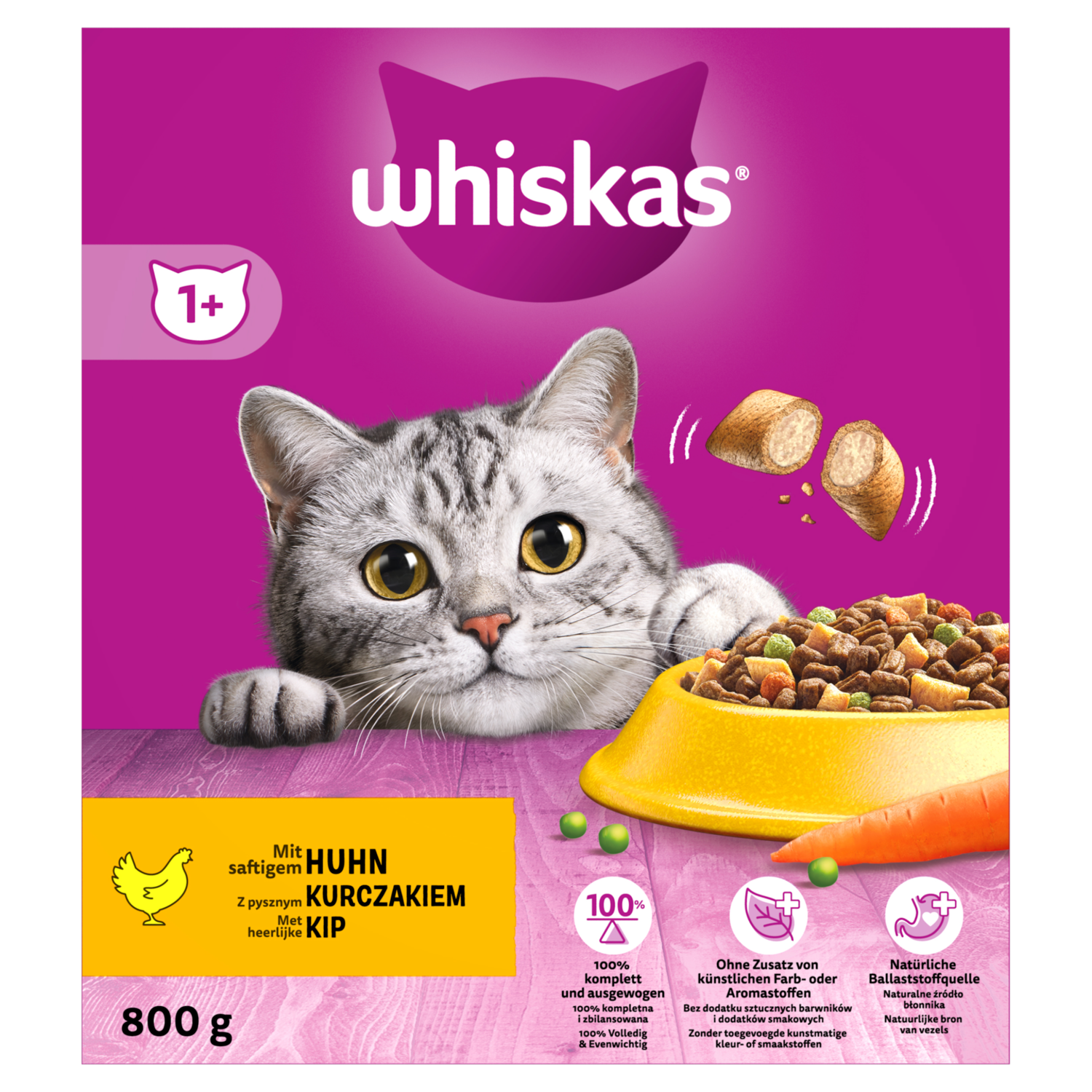Whiskas Kattenvoer adult kip