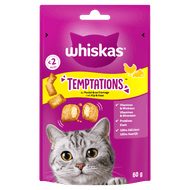Whiskas Kattensnacks temptations kip-kaas Foto van Whiskas Kattensnacks temptations kip-kaas