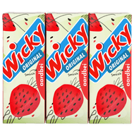 Wicky Aardbei 6x20 cl Foto van Wicky Aardbei 6x20 cl
