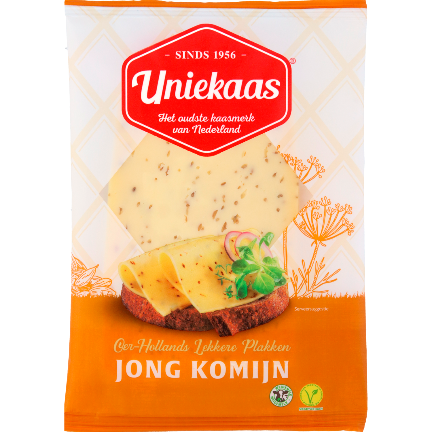 Uniekaas Jong komijn plakken 48+