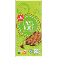 1 de Beste Chocoladereep hazelnoot melk Foto van 1 de Beste Chocoladereep hazelnoot melk