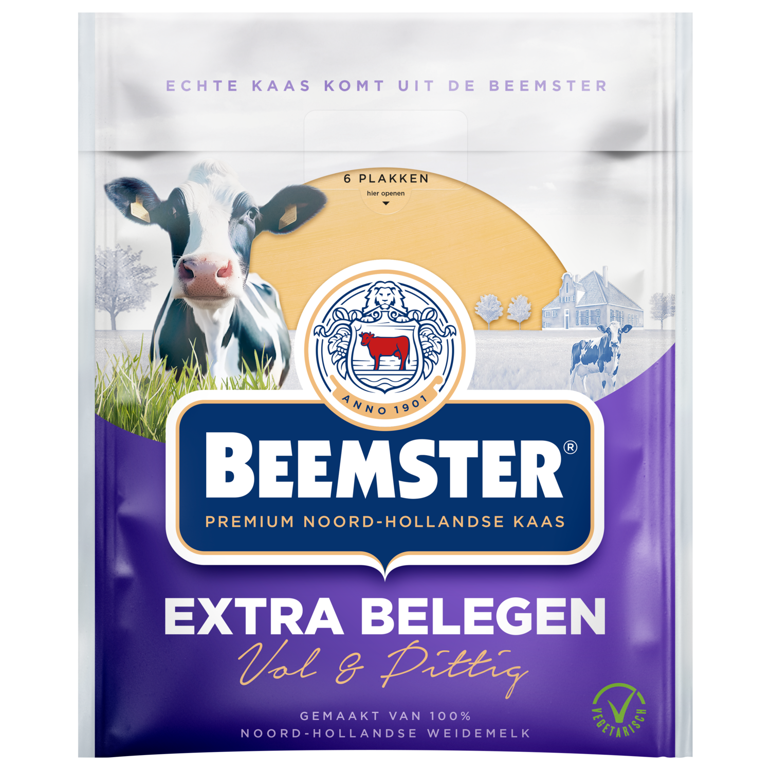 Beemster Kaas extra belegen 48+ plakken