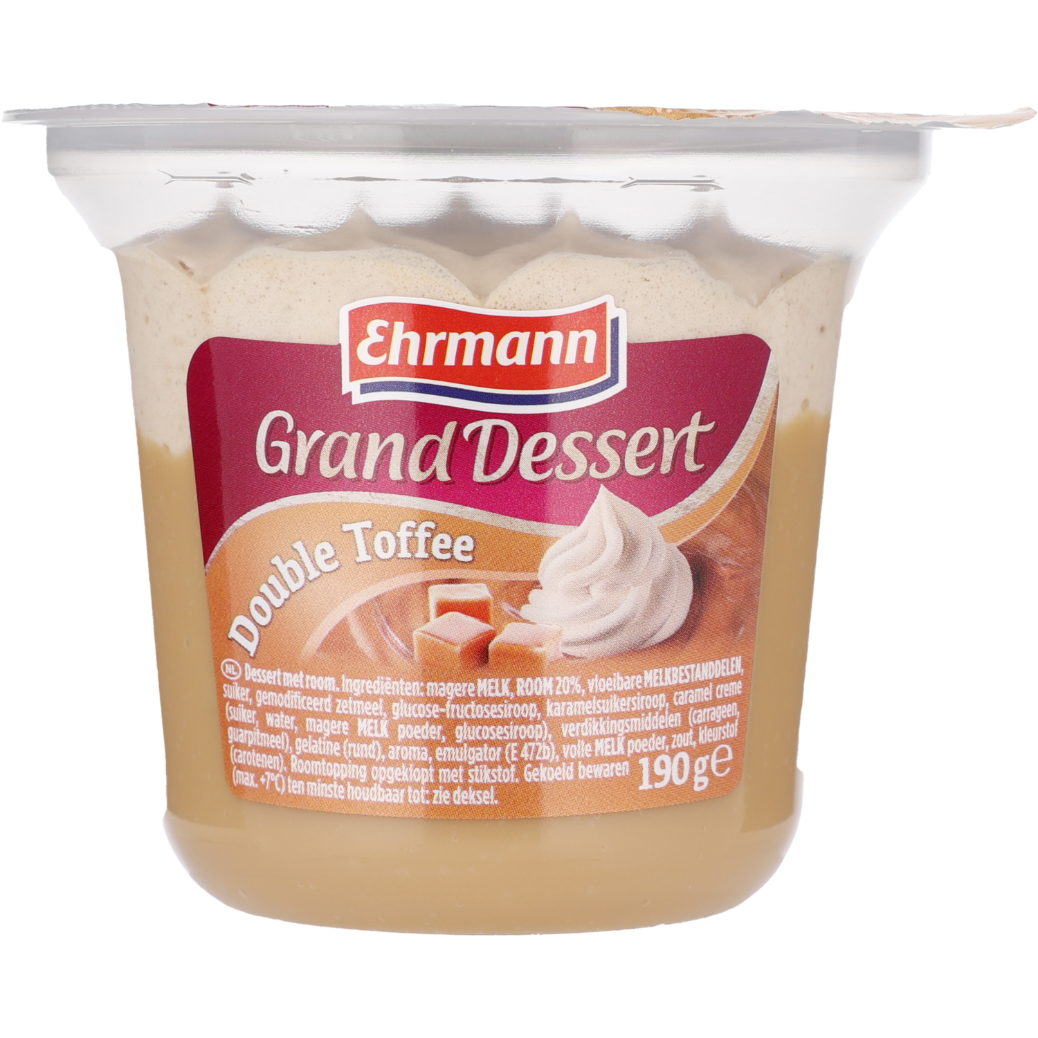 Ehrmann Grand dessert double toffee