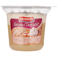 Ehrmann Grand dessert double toffee Foto van Ehrmann Grand dessert double toffee