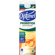 Optimel Probiotica drinkyoghurt perzik sinaasappel Foto van Optimel Probiotica drinkyoghurt perzik sinaasappel