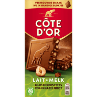 Côte d'Or Chocolade tablet melk-hazelnoot Foto van Côte d'Or Chocolade tablet melk-hazelnoot