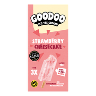 Foto van Goodoo Strawberry cheesecake 3 st.