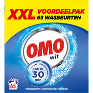 Foto van Omo Wasmiddel poeder wit 65 wasbeurten