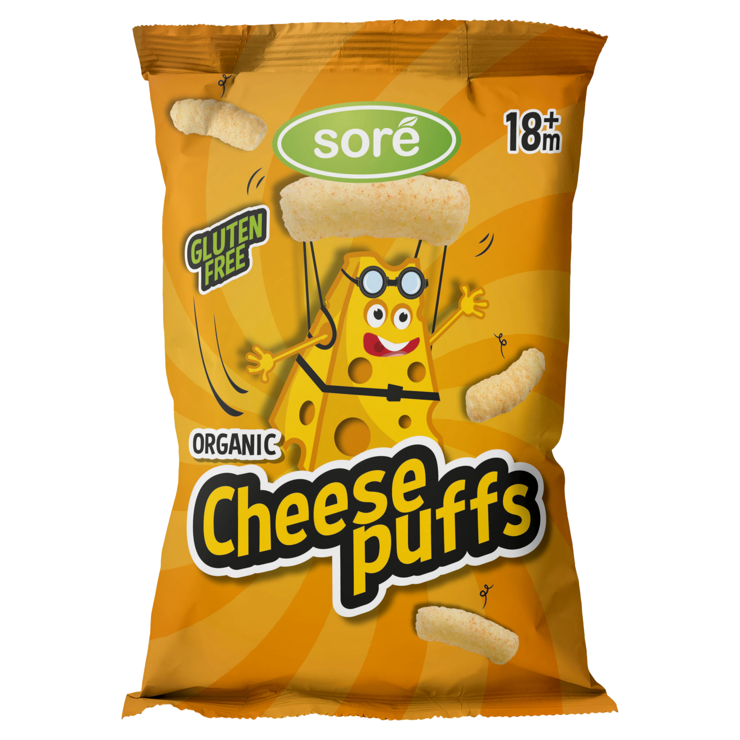 Sore Cheese puffs 18+ mnd
