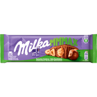 Milka Chocoladereep hazelnoot Foto van Milka Chocoladereep hazelnoot