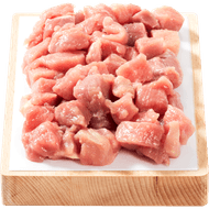 Vleeschmeesters Bami/nasi vlees 350 gram Foto van Vleeschmeesters Bami/nasi vlees 350 gram