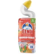 WC-eend Toiletreiniger action gel mango Foto van WC-eend Toiletreiniger action gel mango