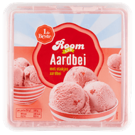 1 de Beste Roomijs aardbei Foto van 1 de Beste Roomijs aardbei