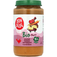 Foto van Bonbébé Biomenu 06m614 wortel bietjes aardappel rundvlees 6+ maanden