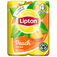 Lipton Peach 4x25 cl Foto van Lipton Peach 4x25 cl