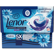 Foto van Lenor Vloeibaar wasmiddel all-in-1 pods zeebries