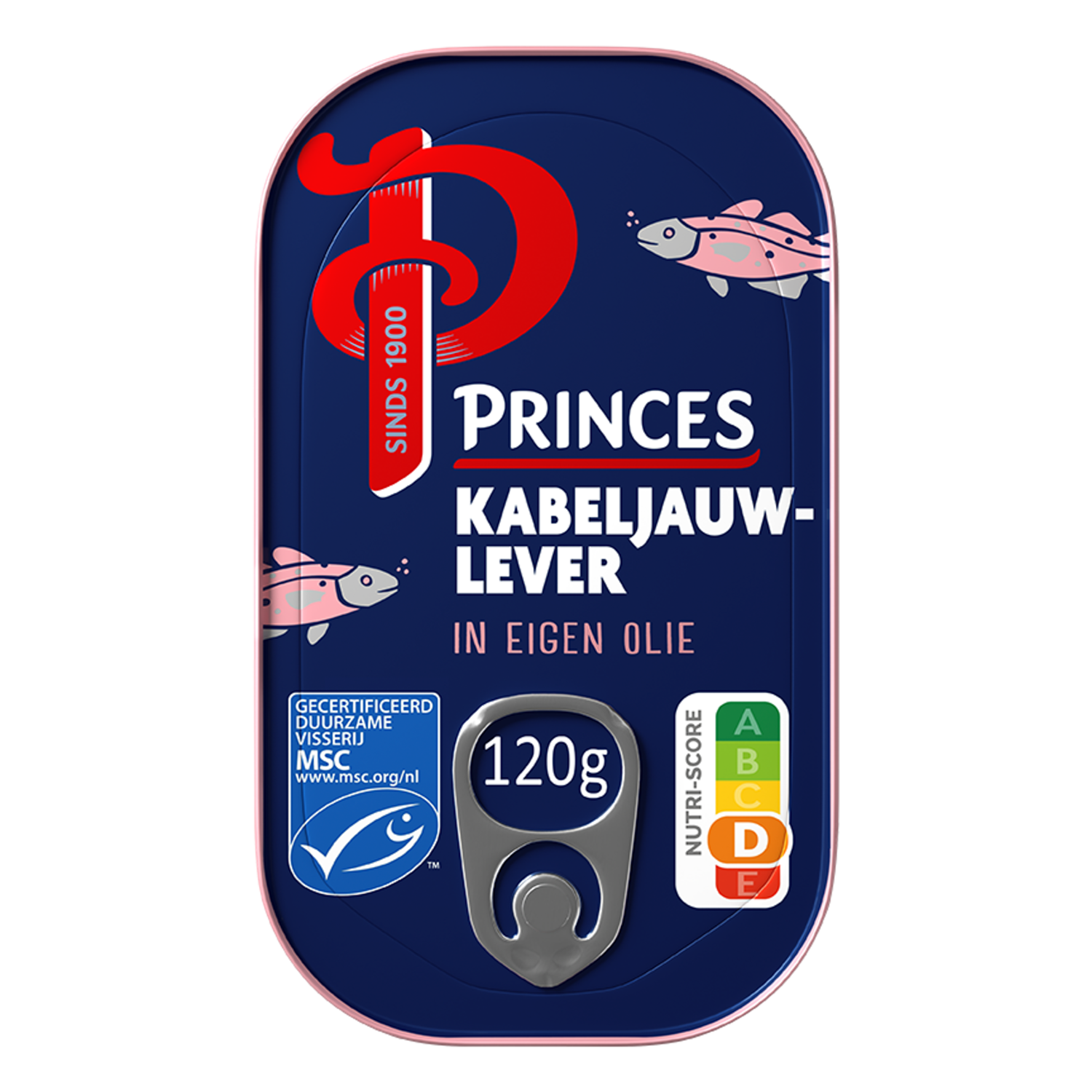 Princes Kabeljauwlever in eigen olie