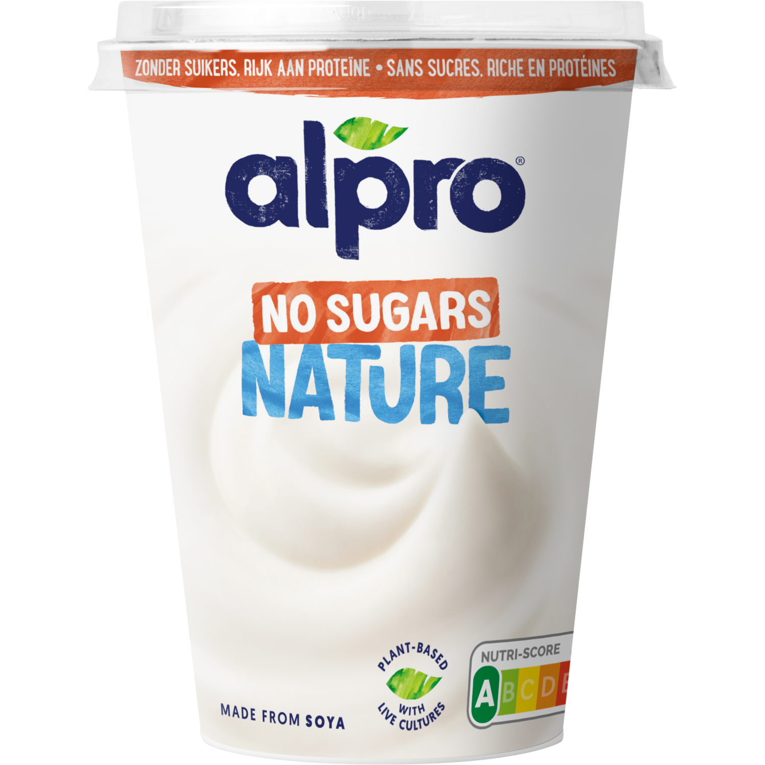 Alpro Yoghurtvariatie naturel ongezoet