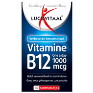 Lucovitaal Vitamine b12 tabletten 30 Stuks
