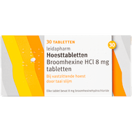 Foto van LEIDAPHARM Broomhexine 8 mg 30 st.