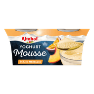 Almhof Yoghurt mousse perzik maracuja 2 st. Foto van Almhof Yoghurt mousse perzik maracuja 2 st.