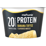 Melkunie Protein mousse banana toffee Foto van Melkunie Protein mousse banana toffee