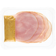 Foto van 1 de Beste Beenhamschotel met honing mosterdsaus