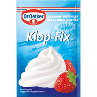 Dr. Oetker Klop-fix slagroomversteviger Foto van Dr. Oetker Klop-fix slagroomversteviger