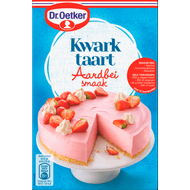 Dr. Oetker Kwarktaart aardbei Foto van Dr. Oetker Kwarktaart aardbei