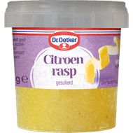 Dr. Oetker Citroenrasp Foto van Dr. Oetker Citroenrasp
