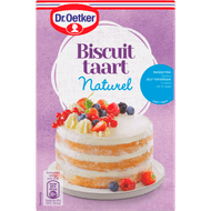 Dr. Oetker Basismix biscuittaart Foto van Dr. Oetker Basismix biscuittaart