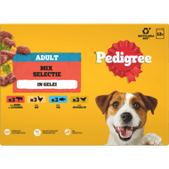 Pedigree Hondenvoer adult fav. pouch 12st Foto van Pedigree Hondenvoer adult fav. pouch 12st