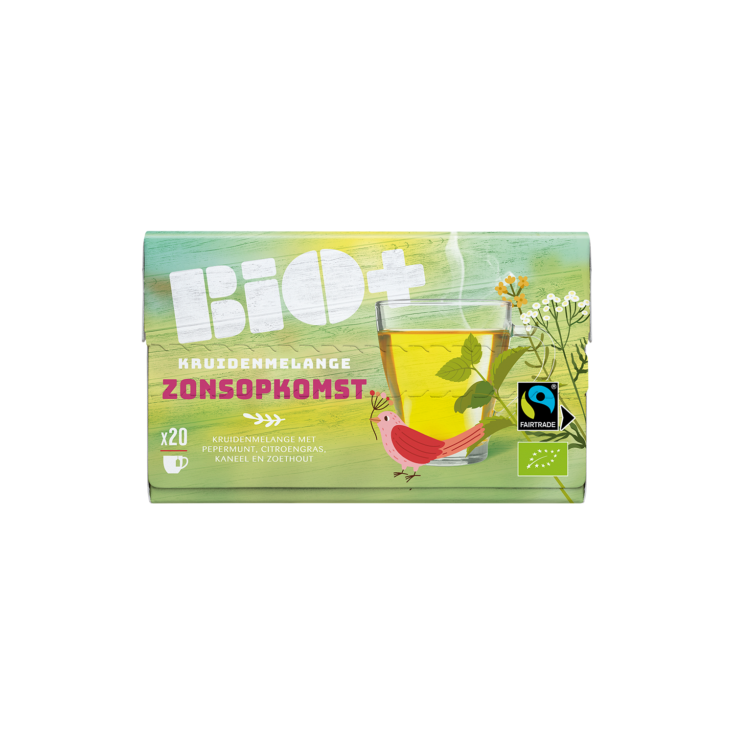 Bio+ Kruidenthee zonsopkomst kop 20 zk.