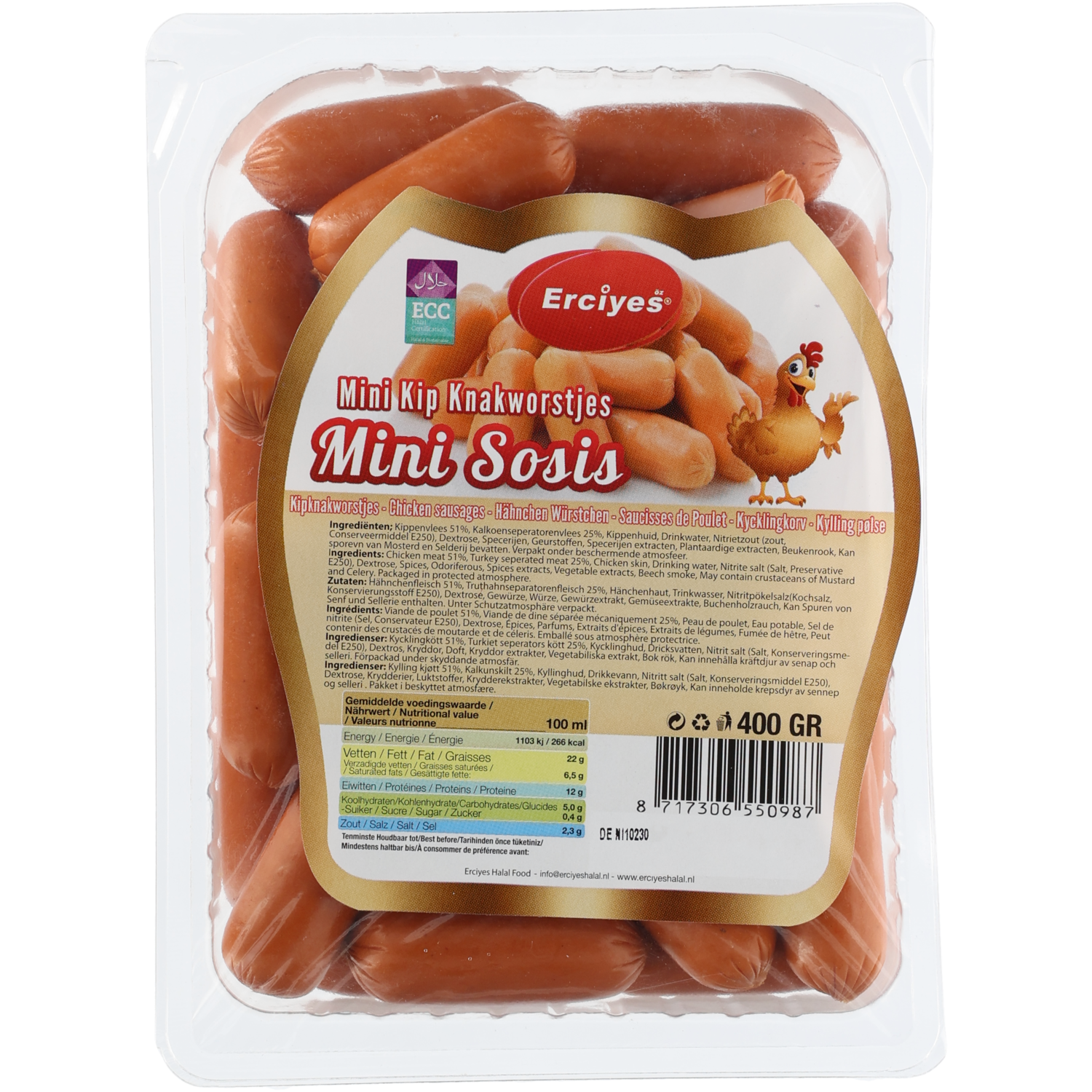 Erciyes Mini sosis